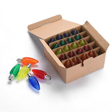 Load image into Gallery viewer, Yescom Commercial Faceted C9 Bulbs (25 Count)