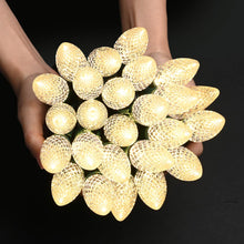 Load image into Gallery viewer, Yescom Commercial Faceted C9 Bulbs (25 Count)