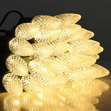 Load image into Gallery viewer, Yescom Commercial Faceted C9 Bulbs (25 Count)