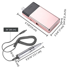 Load image into Gallery viewer, Yescom Electric Nail Drill File Manicure Machine Rechargeable