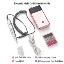 Load image into Gallery viewer, Yescom Electric Nail Drill File Manicure Machine Rechargeable