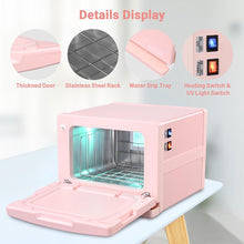 Load image into Gallery viewer, Yescom 8L Hot Towel Warmer SPA UV Sterilizer Cabinet