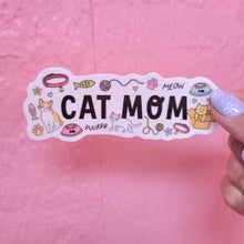 Load image into Gallery viewer, "Cat Mom" Sticker