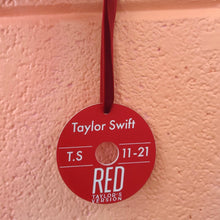 Load image into Gallery viewer, RED Taylor Swift Album Ornaments