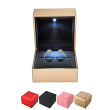Load image into Gallery viewer, Yescom Engagement Ring Box with Light