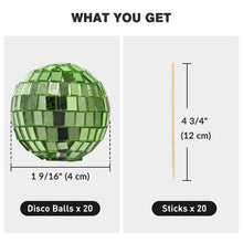 Load image into Gallery viewer, Yescom 20x Small Mirror Disco Balls Party Decortion