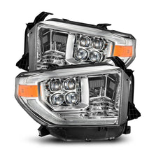 Load image into Gallery viewer, AlphaRex 14-21 Toyota Tundra NOVA LED Proj HL Chrome w/Actv Light &amp; Seq. Sig + Switchback DRL