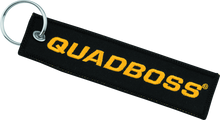 Load image into Gallery viewer, QuadBoss, QuadBoss Ripcord Keychain with Embroidered Logo - Durable Powersports Accessory