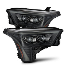 Load image into Gallery viewer, AlphaRex 22-23 Toyota Tundra LUXX-Series Headlights Alpha-Blk w/White DRL - Req 810029 OR 810030