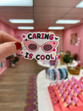 Load image into Gallery viewer, "Caring is Cool" Sticker