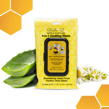 Load image into Gallery viewer, Bella B Nipple Nurture 4-in-1 Soothing Wipes