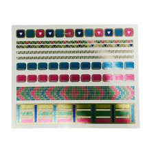 Load image into Gallery viewer, Bracelet Pack Temporary Tattoo Set | 8 Tattoos on a Single Sheet