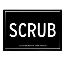 Load image into Gallery viewer, Charcoal Konjac Body Sponge | All-Natural Scrub Sponge Detoxify Exfoliate Skin