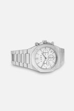 Load image into Gallery viewer, Chronograph 001: Steel/White