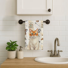 Load image into Gallery viewer, Flame Point Cat Coffee Time Kitchen Towel