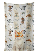 Load image into Gallery viewer, Flame Point Cat Coffee Time Kitchen Towel