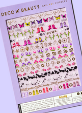Load image into Gallery viewer, "Howdy" Deco Beauty Nail Art Stickers