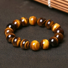 Load image into Gallery viewer, "Fearless" Tiger Eye's Stone Bracelet