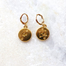 Load image into Gallery viewer, Zodiac Constellation Charm Earrings
