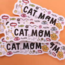 Load image into Gallery viewer, "Cat Mom" Sticker
