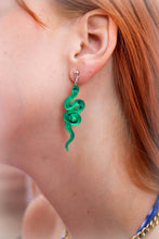 Load image into Gallery viewer, You'll All Get Yours - Mirrored Snake Earrings