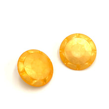 Load image into Gallery viewer, Yellow Sunburst Stud Earrings
