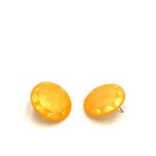 Load image into Gallery viewer, Yellow Sunburst Stud Earrings