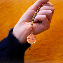 Load image into Gallery viewer, "Be Brave with Your Life" Engraved Necklace