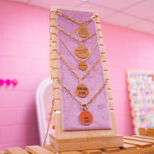 Load image into Gallery viewer, "Be Brave with Your Life" Engraved Necklace