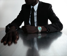 Load image into Gallery viewer, Date 004: Steel/Turquoise Unisex