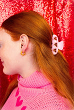 Load image into Gallery viewer, "Can I go Where You Go?" Titanium Heart Hoops