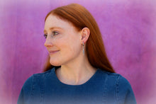 Load image into Gallery viewer, “Filled my Cell With Snakes” Titanium Charm Earrings