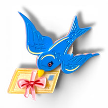 Load image into Gallery viewer, Flight of Fancy Brooch by 50's Vintage Dame x Lipstick &amp; Chrome