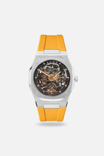 Load image into Gallery viewer, FKM Rubber Strap: Apricot/Steel