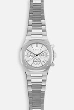 Load image into Gallery viewer, Chronograph 001: Steel/White