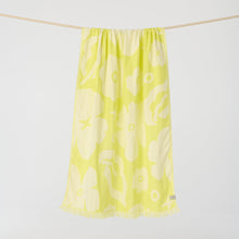 Load image into Gallery viewer, XOXO Driftweave Turkish Towel - Citron | Coco Ho x Slowtide