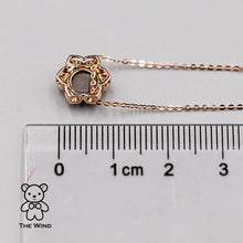 Load image into Gallery viewer, You Are in My Heart - Australian Doublet Opal Pink Sapphire Pendant 18K Rose Gold