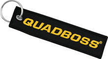 Load image into Gallery viewer, QuadBoss, QuadBoss Ripcord Keychain with Embroidered Logo - Durable Powersports Accessory