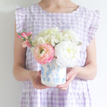 Load image into Gallery viewer, "Aster" Vase in Blue for Lo Home x Junior Sandler