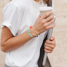 Load image into Gallery viewer, Zion Multi-Color Chunky Stretch Bracelet